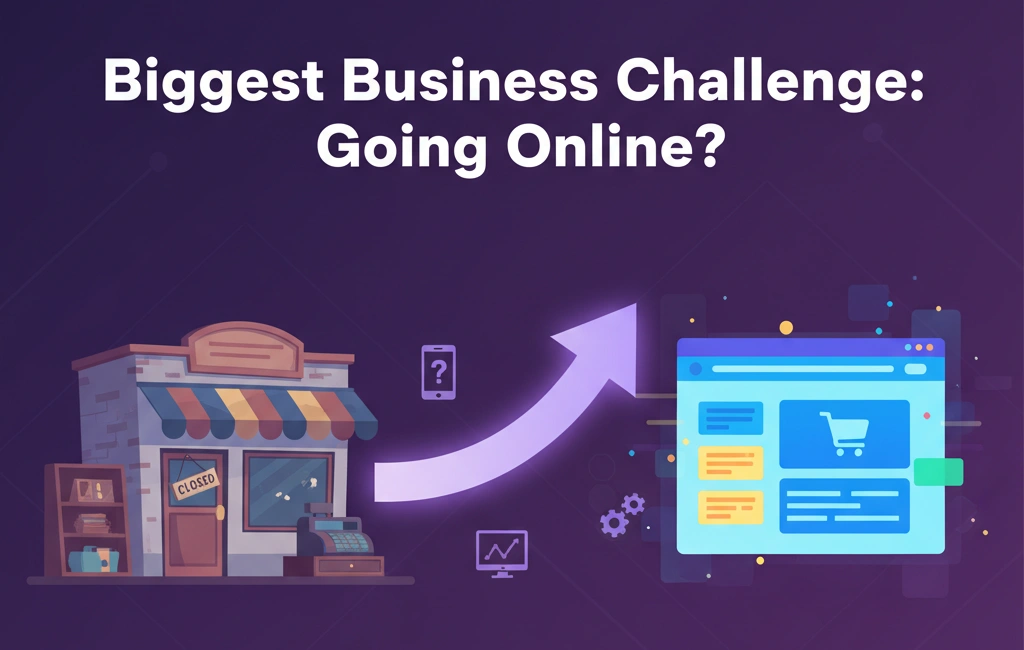 What’s the Biggest Challenge for Most Businesses When Going Online?